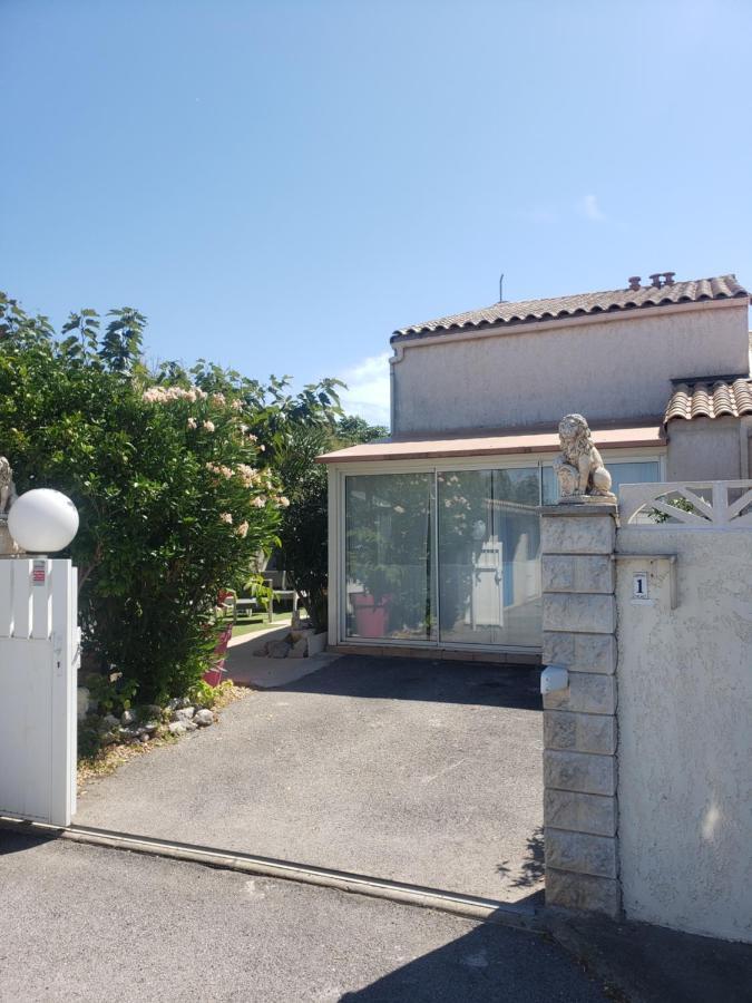 Reve Bleu, Maison T3 Frontignan Plage Avec Jardin, Mer A 250M, Clim & Parking 外观 照片